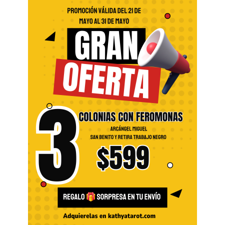 PROMOCIÓN 3 COLONIAS