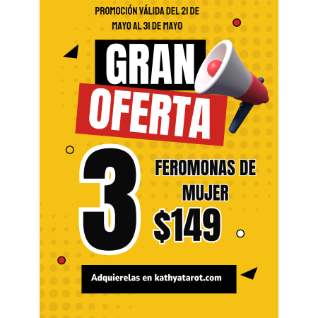 PROMOCIÓN feromonas de mujer