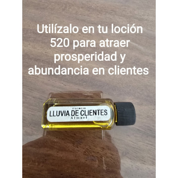 Aceite Lluvia de clientes
