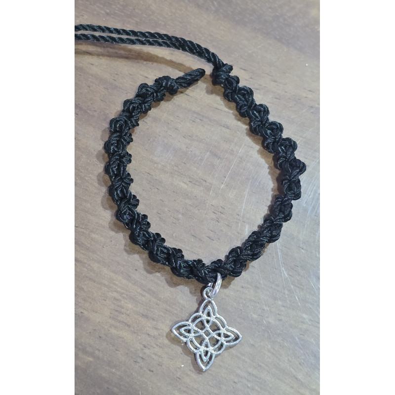 Pulsera de hilo Nudo de Bruja Sencilla Pulsera de hilo Nudo de Bruja Sencilla