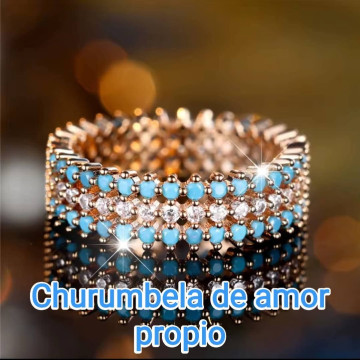 Churumbela triple amor propio azul