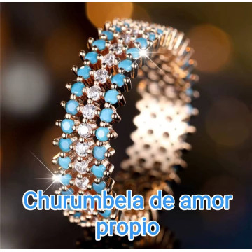 Churumbela triple amor propio azul