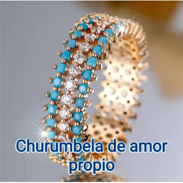 Churumbela triple amor propio azul