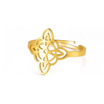 Anillo nudo de bruja