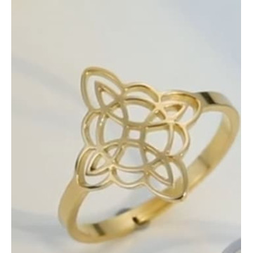 Anillo nudo de bruja