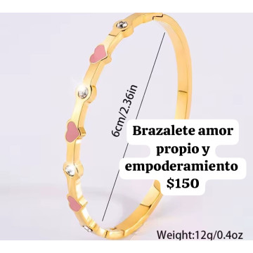 Brazalete amor propio y empoderamiento
