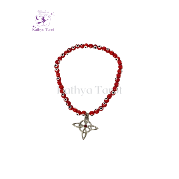 Pulsera Japamala Nudo de Bruja