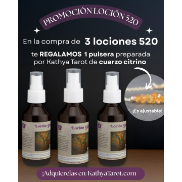 PROMOCIÓN 3 lociones + Pulsera CITRINO