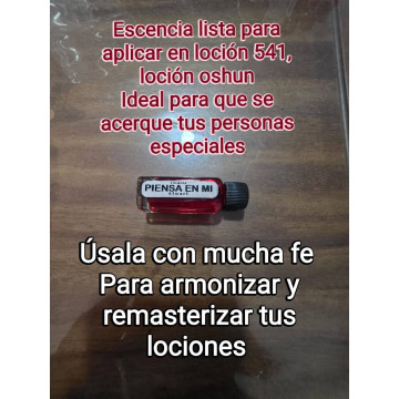 Aceite Piensa en Mi