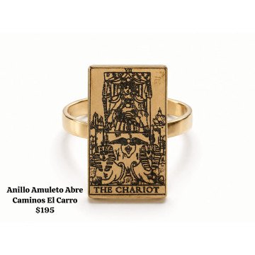 Anillo de Abre Caminos Carta del Carro