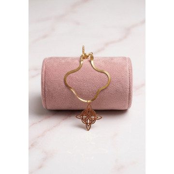 Pulsera dama cola de raton NUDO DE BRUJA