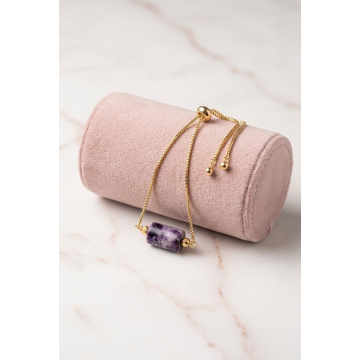 Pulsera Amatista CUARZO GRANDE