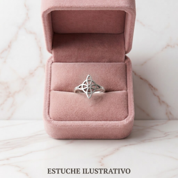 Anillo de NUDO DE BRUJA