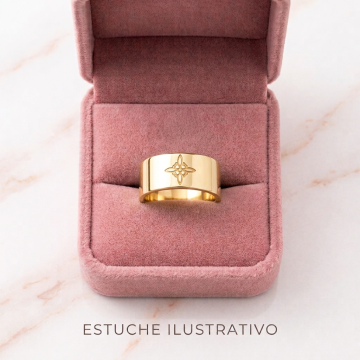 Anillo nudo de bruja unisex