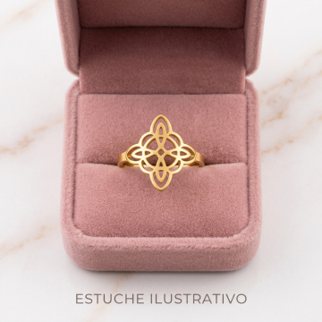 Anillo nudo de bruja