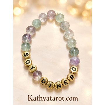 Pulsera Soy dinero atrae abundancia