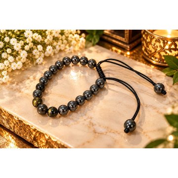 Pulsera de piedra iman para atraer dinero