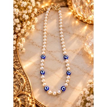 Collar perlitas de proteccion